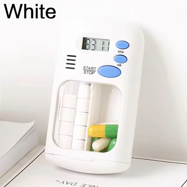 Mini Portable Pill Reminder Drug Alarm Timer Electronic Box