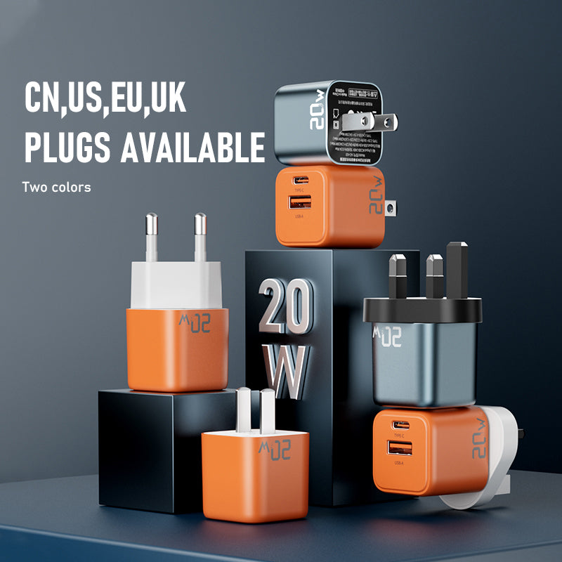 20W NEW UPGRADED DUAL PORTS FAST CHARGE