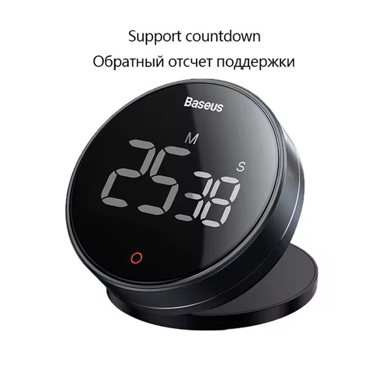 LED digital display, Rotating regulation, Counting up and down, Sound reminder