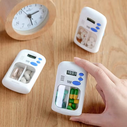 Mini Portable Pill Reminder Drug Alarm Timer Electronic Box