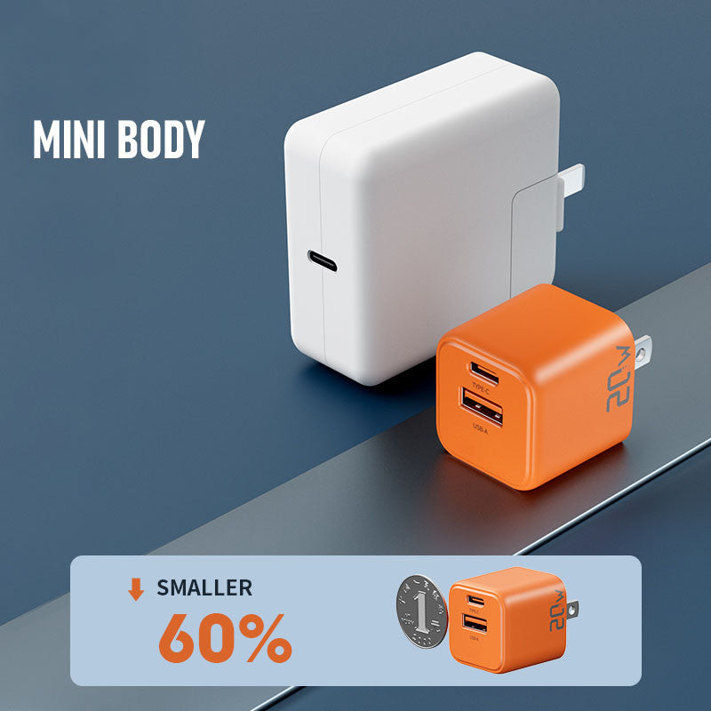 20W NEW UPGRADED DUAL PORTS FAST CHARGE
