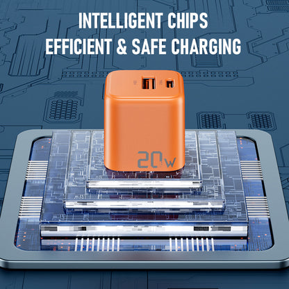 20W NEW UPGRADED DUAL PORTS FAST CHARGE