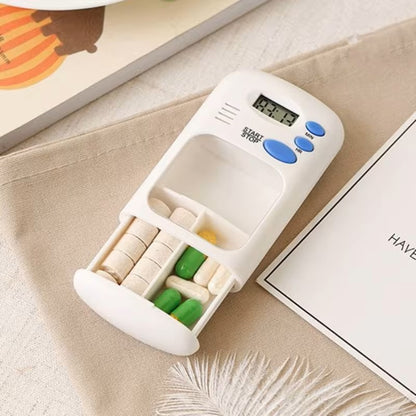 Mini Portable Pill Reminder Drug Alarm Timer Electronic Box