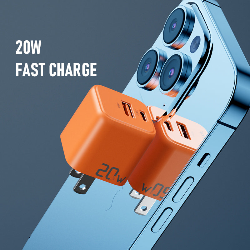 20W NEW UPGRADED DUAL PORTS FAST CHARGE