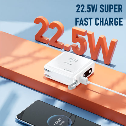 22.5W fast charging belt line power bank 15000mAh PD-P110