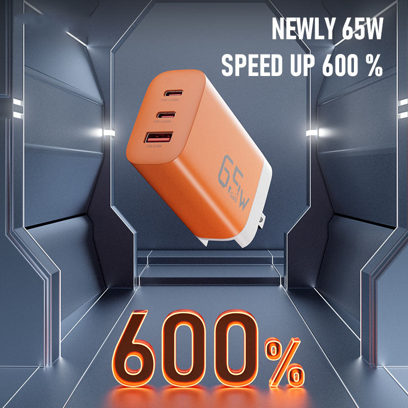 High-Power Portable Charger - Fast Charging for Multiple Devices