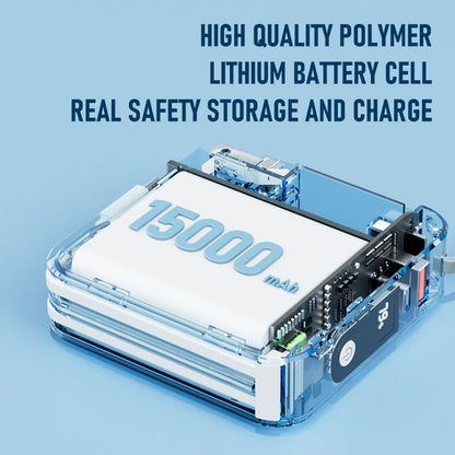 22.5W fast charging belt line power bank 15000mAh PD-P110