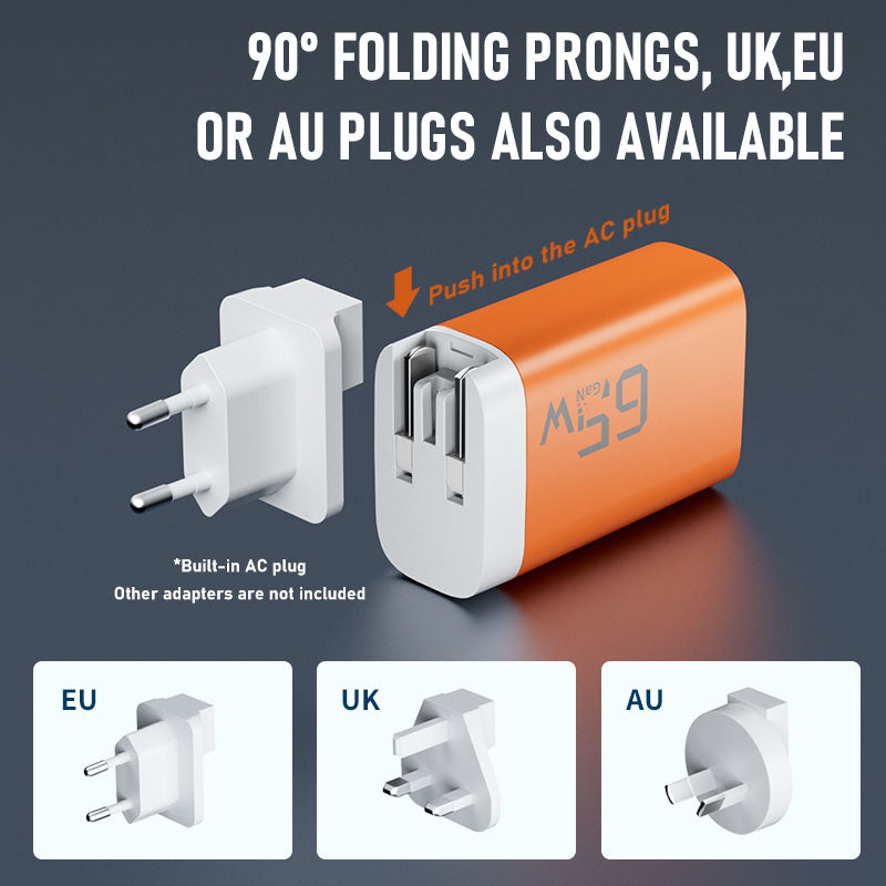 High-Power Portable Charger - Fast Charging for Multiple Devices