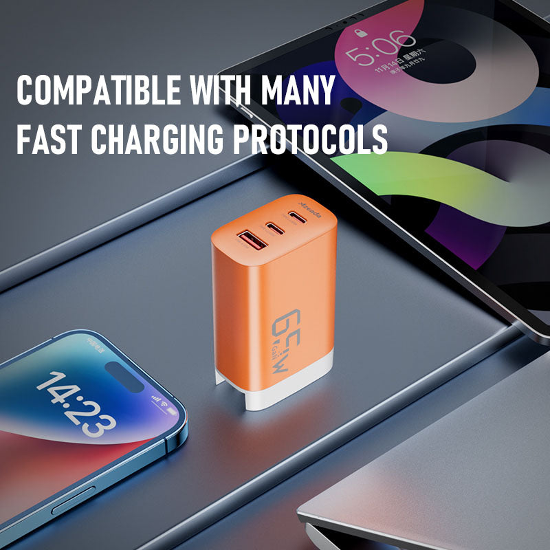 High-Power Portable Charger - Fast Charging for Multiple Devices