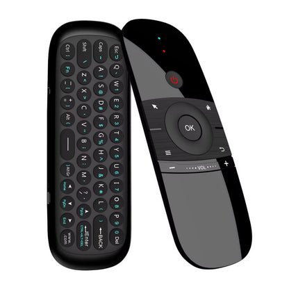 W1 Air Mouse Remote with Gyroscope Mini Keyboard 2.4G Wireless Connection IR Learning Function for TVbox PC Smart TV Pad Project