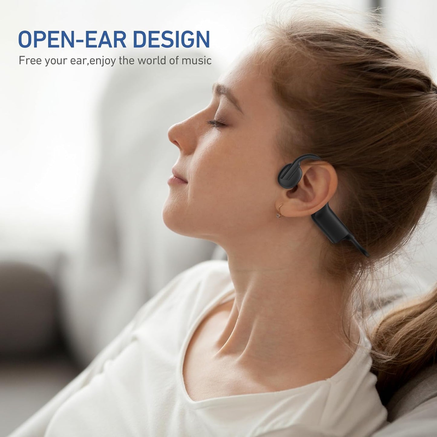 Bone Conduction Headphones Wireless Headphones