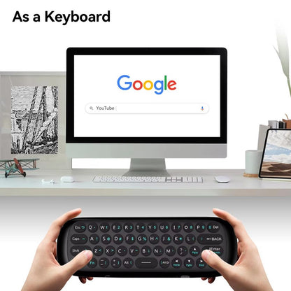 W1 Air Mouse Remote with Gyroscope Mini Keyboard 2.4G Wireless Connection IR Learning Function for TVbox PC Smart TV Pad Project