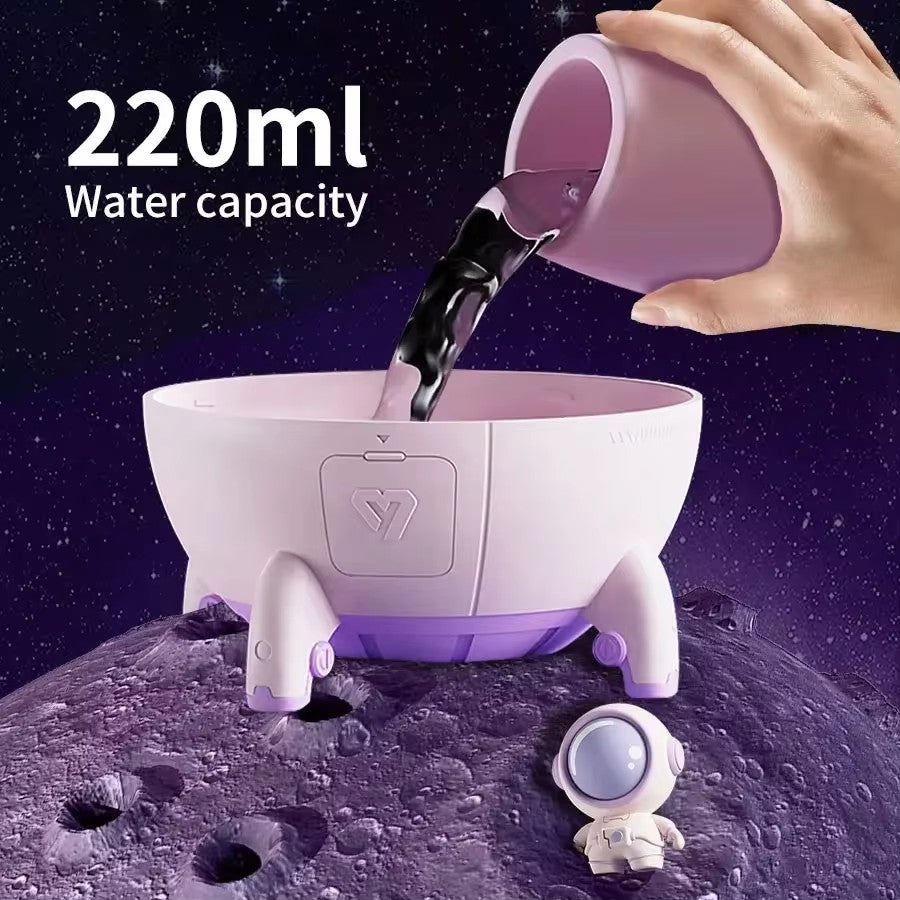 Air Humidifier Portable Astronaut Humidifier 220ml With 7 Colors Night Light Rechargeable Home Aroma Oil Diffuser Gift for Kids