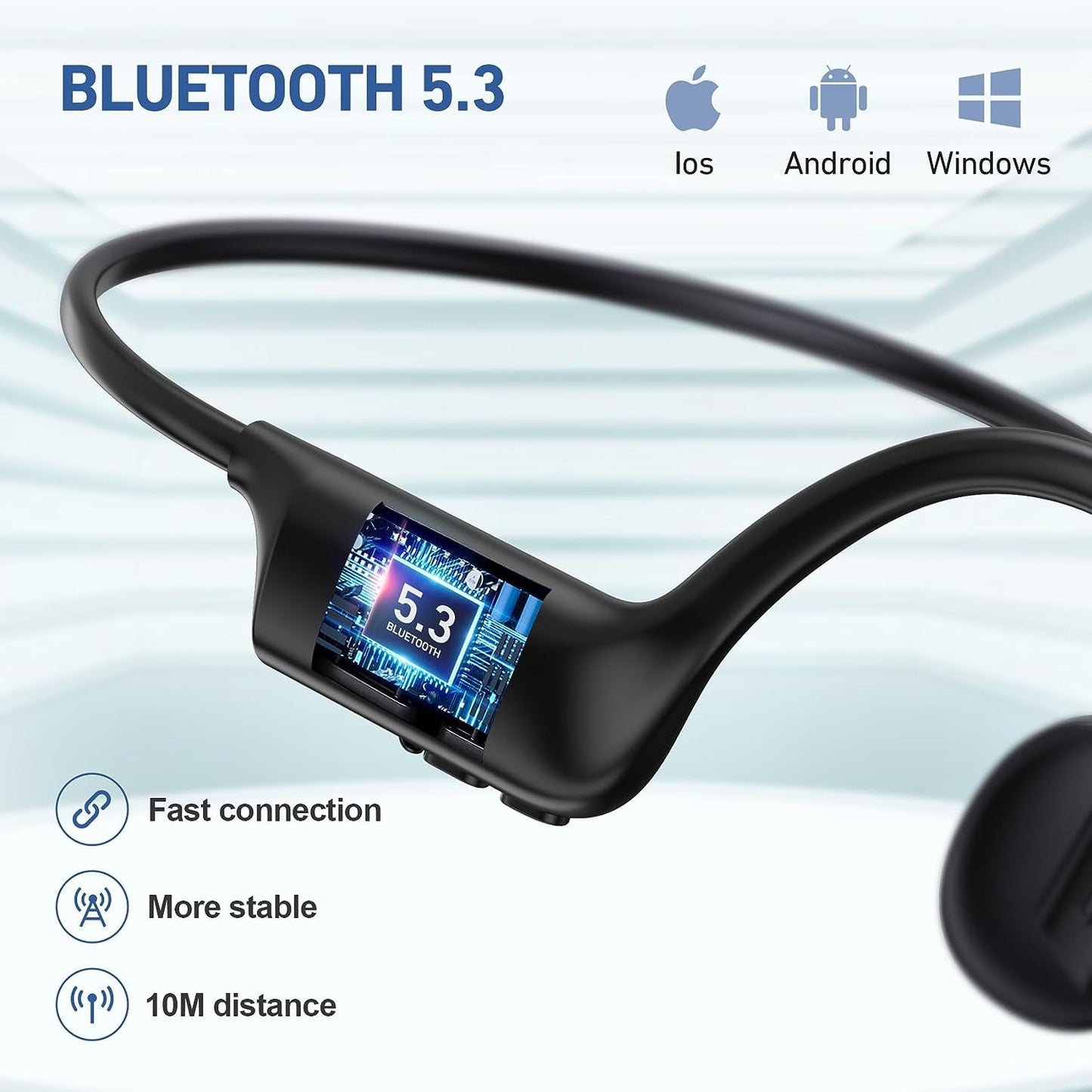 Bone Conduction Headphones Wireless Headphones
