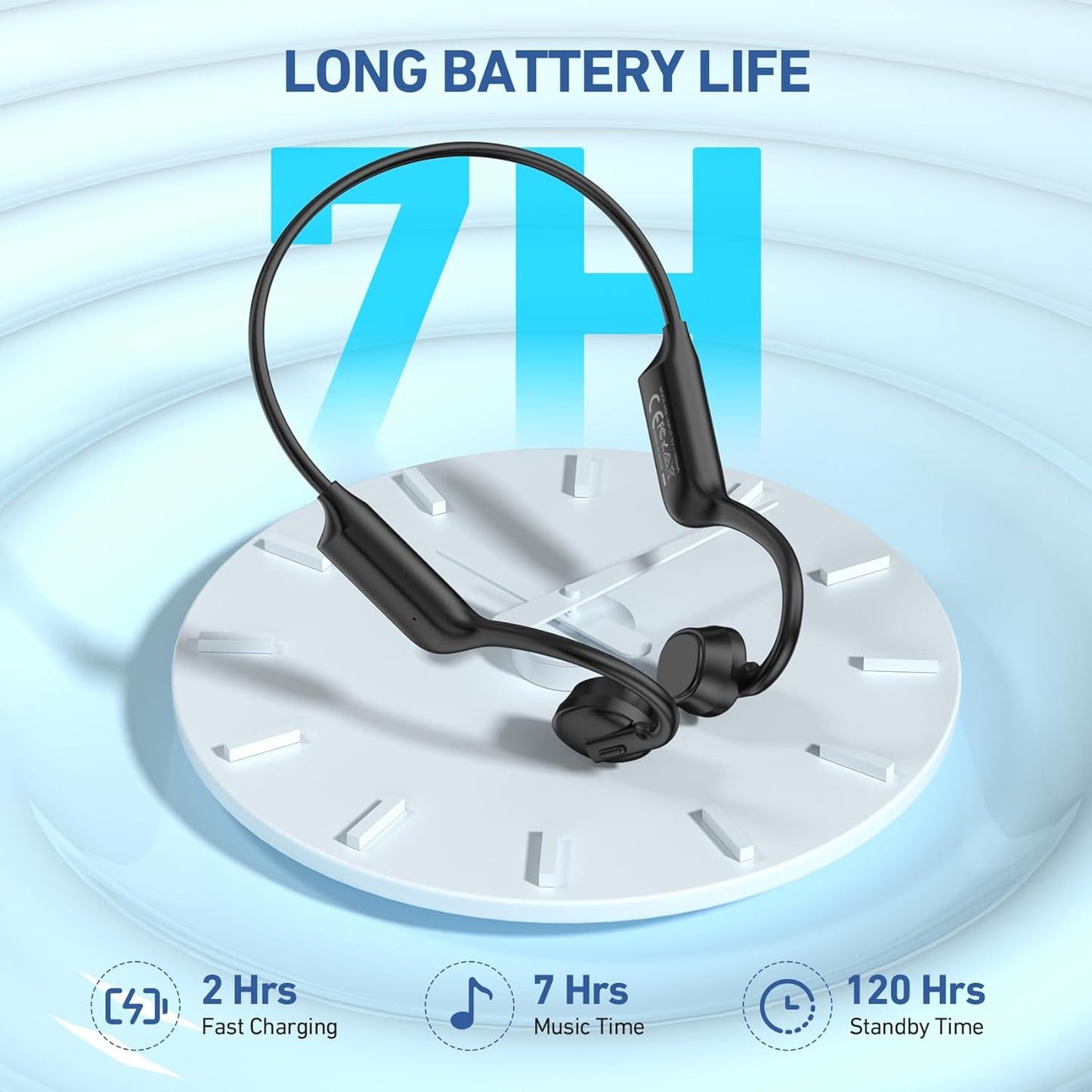 Bone Conduction Headphones Wireless Headphones