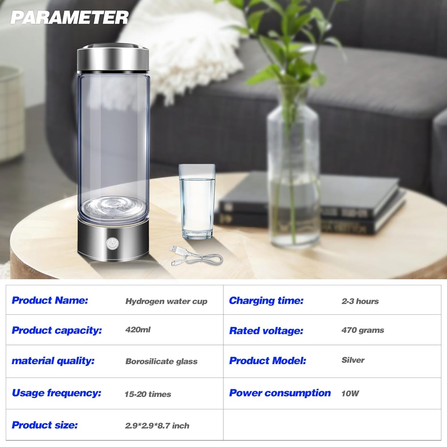Hydrogen Water Bottle