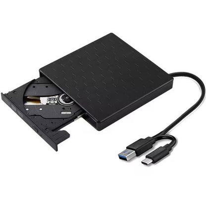 2in1 USB3.0 C Slim External DVD RW CD Writer Drive Burner Reader Player Optical Drives For Laptop PC DVD Burner DVD Portatil