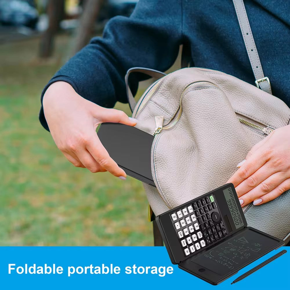 401 Computing Functions Solar Scientific Calculator With 6 Inch Writing Tablet Foldable Professional Calculators PK 991MS 991ES