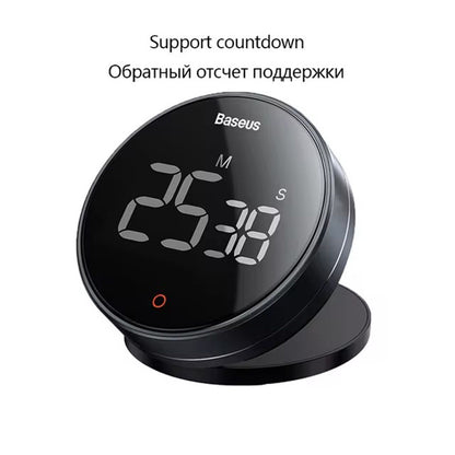 LED digital display, Rotating regulation, Counting up and down, Sound reminder