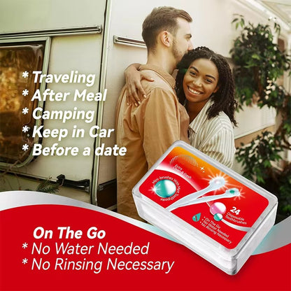 Exploded Bead Toothbrush Disposable Adult Cleaning Toothbrush Portable Travel Toothbrush